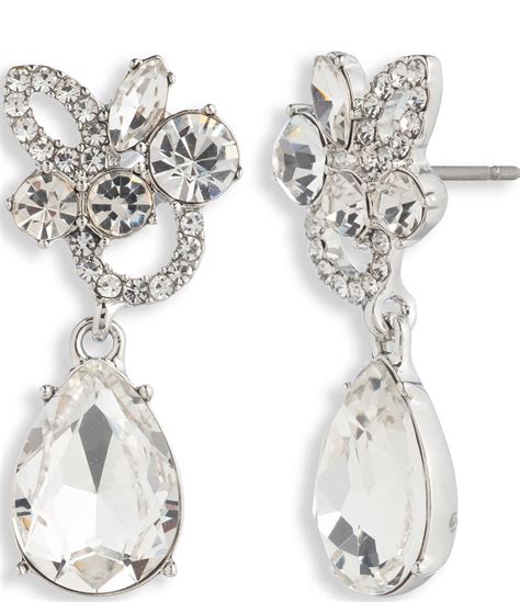 givenchy crystal cluster earrings|givenchy earrings.